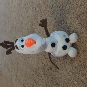 ***Sold***Disneys Frozen Olaf Ty Sparkle beanie baby stuffed animal